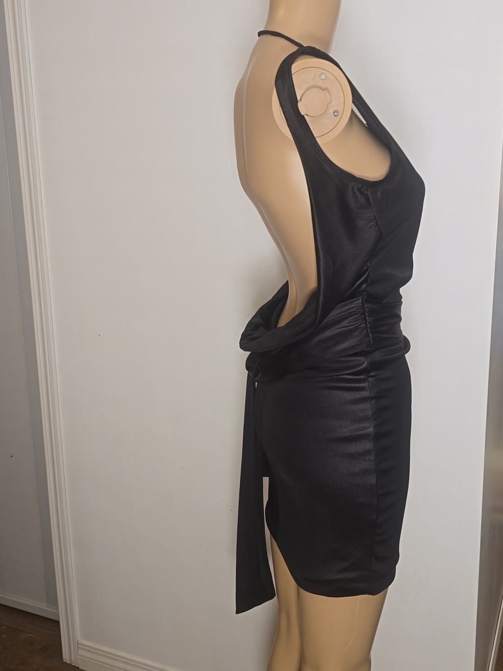Sleek Black Tank Dress - XXS - Picture 3 of 6